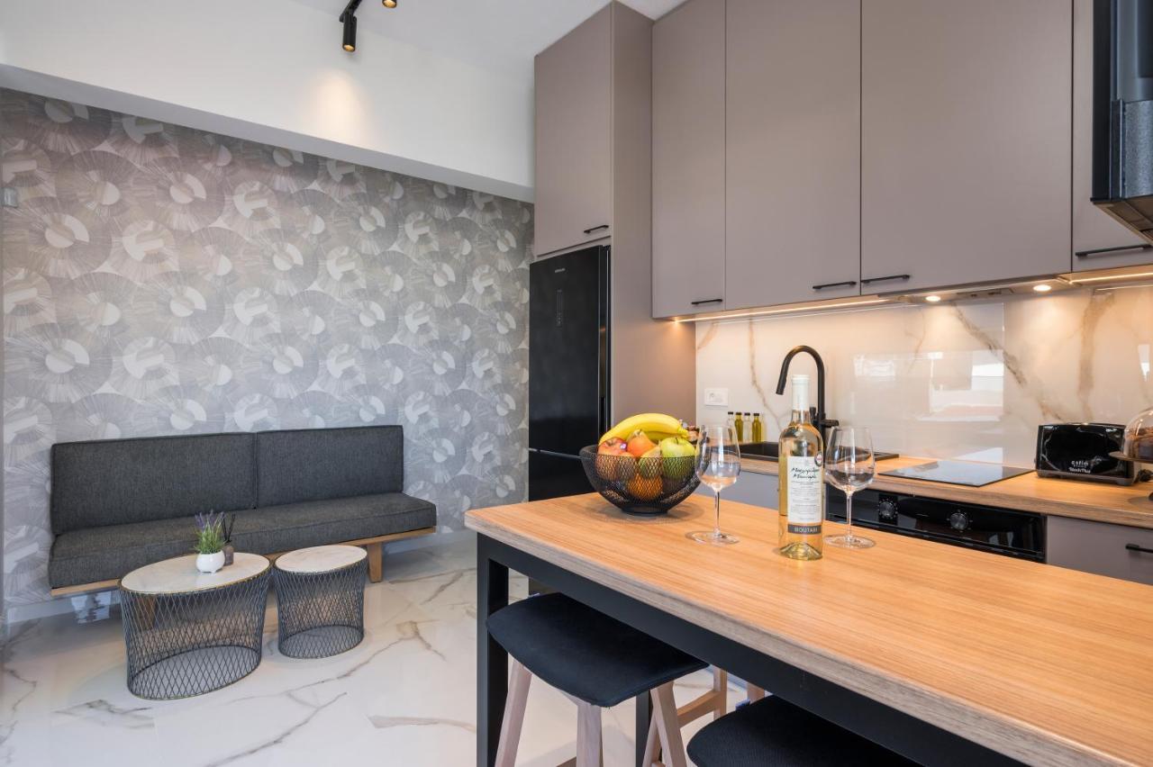 Orama Luxury Apartments Nea Kydonia エクステリア 写真