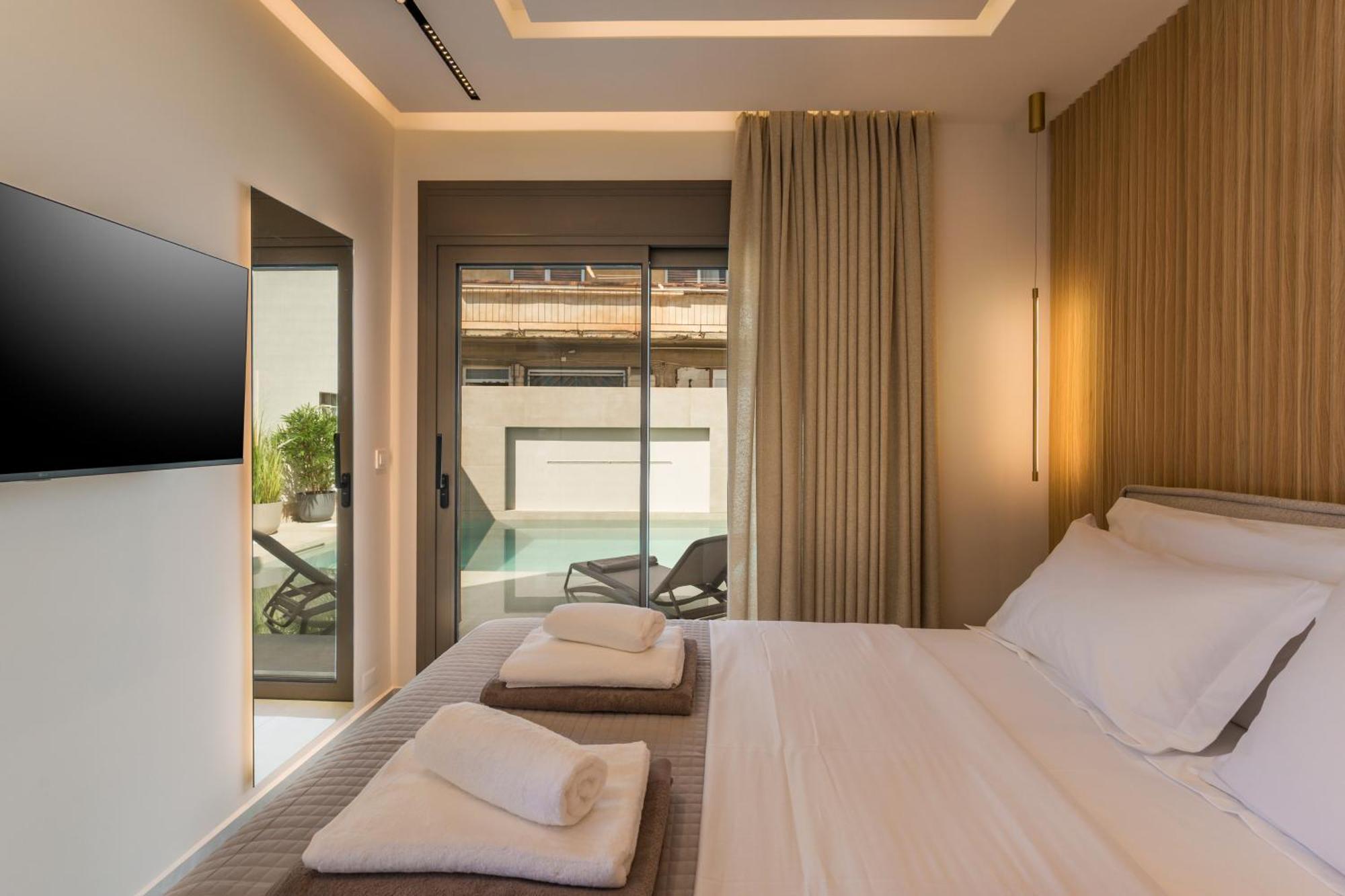 Orama Luxury Apartments Nea Kydonia エクステリア 写真