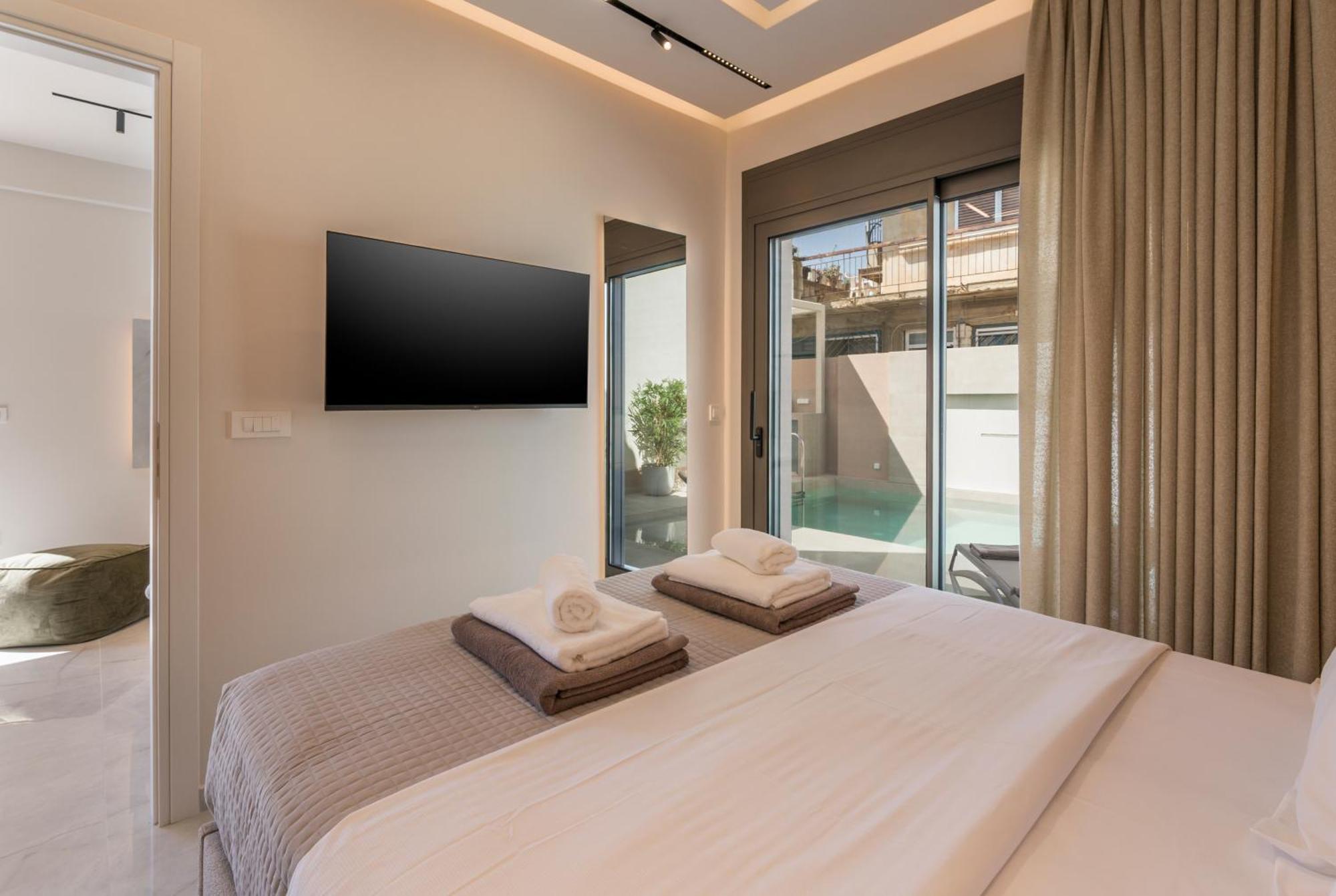 Orama Luxury Apartments Nea Kydonia エクステリア 写真