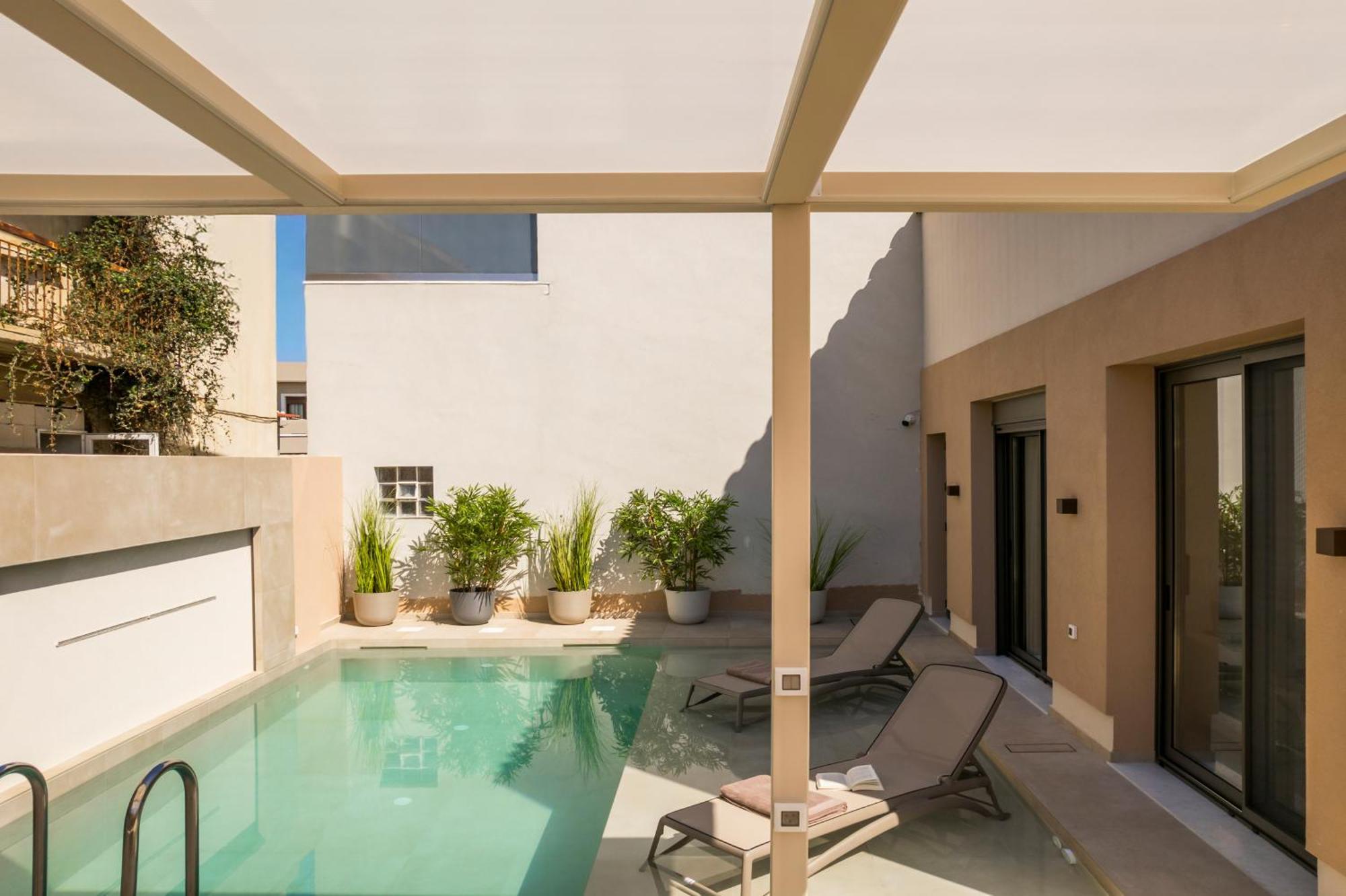 Orama Luxury Apartments Nea Kydonia エクステリア 写真