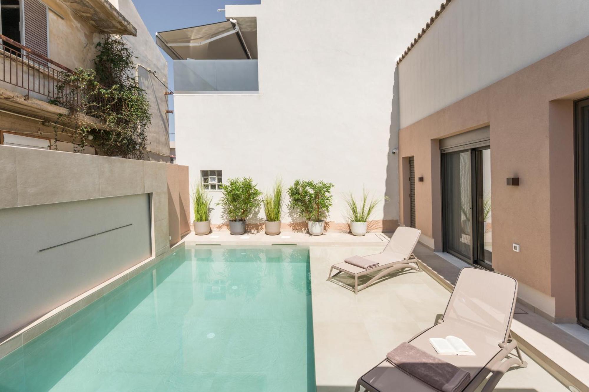 Orama Luxury Apartments Nea Kydonia エクステリア 写真