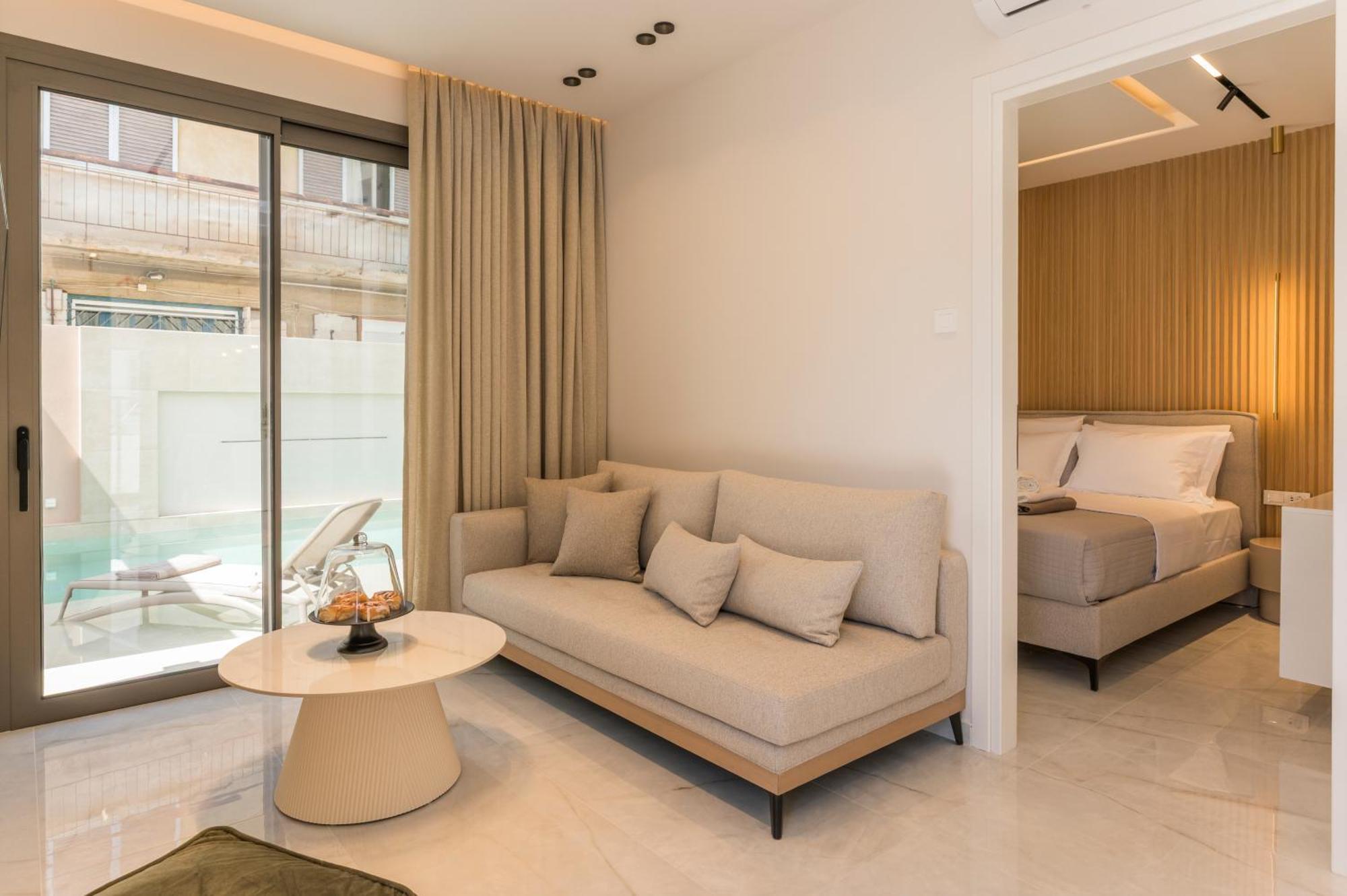 Orama Luxury Apartments Nea Kydonia エクステリア 写真