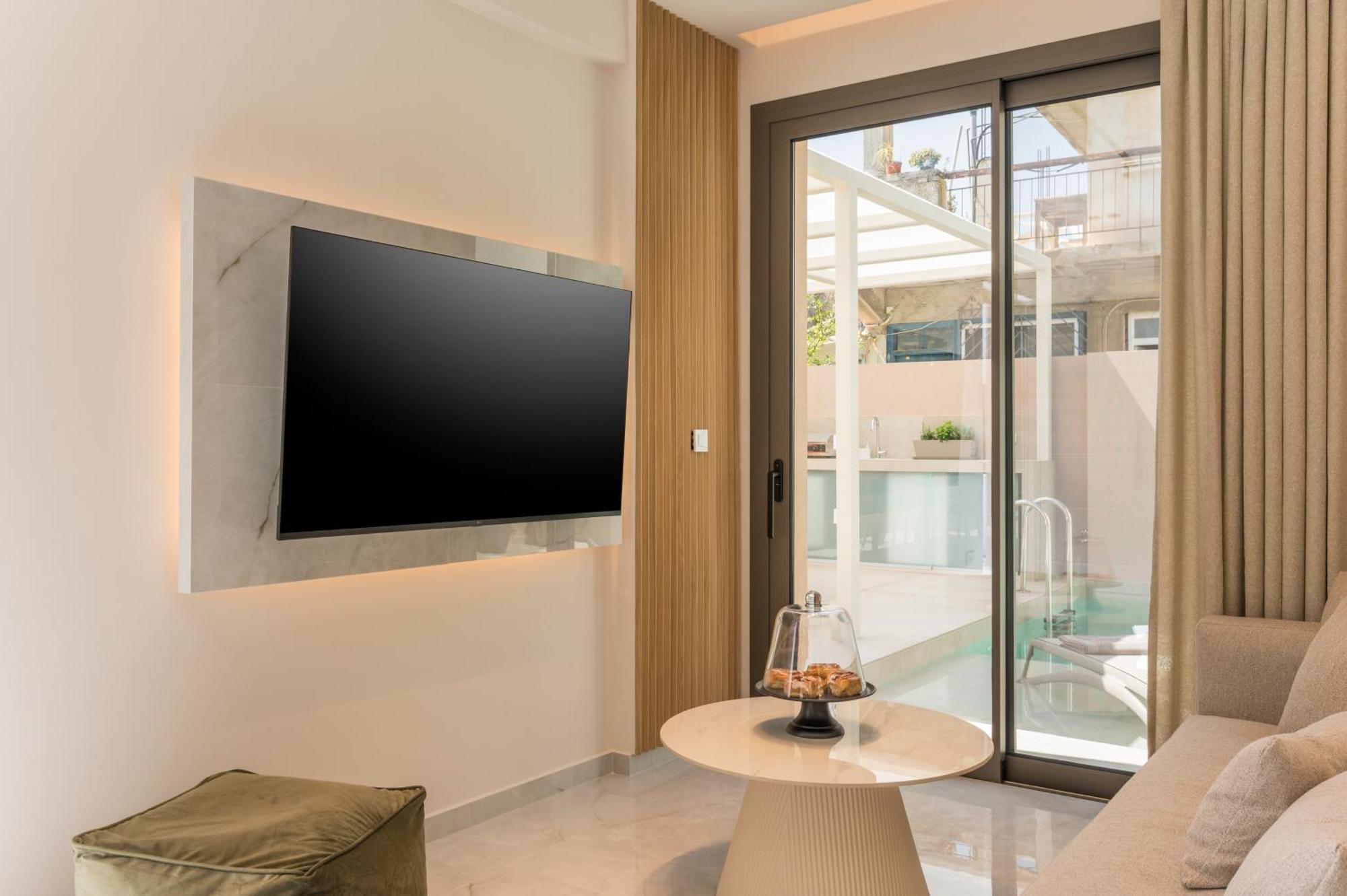 Orama Luxury Apartments Nea Kydonia エクステリア 写真